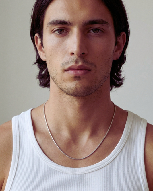 Edelstahl Halskette für Herren im minimalistischen Design – zeitloser Schmuck für jeden Tag