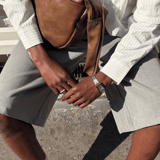 Herren Schmuck Set mit Edelstahl Ring und Uhr – stilvoll kombiniert für einen cleanen, modernen Look