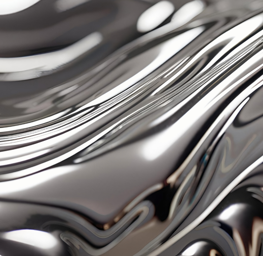 Silber Oberfläche