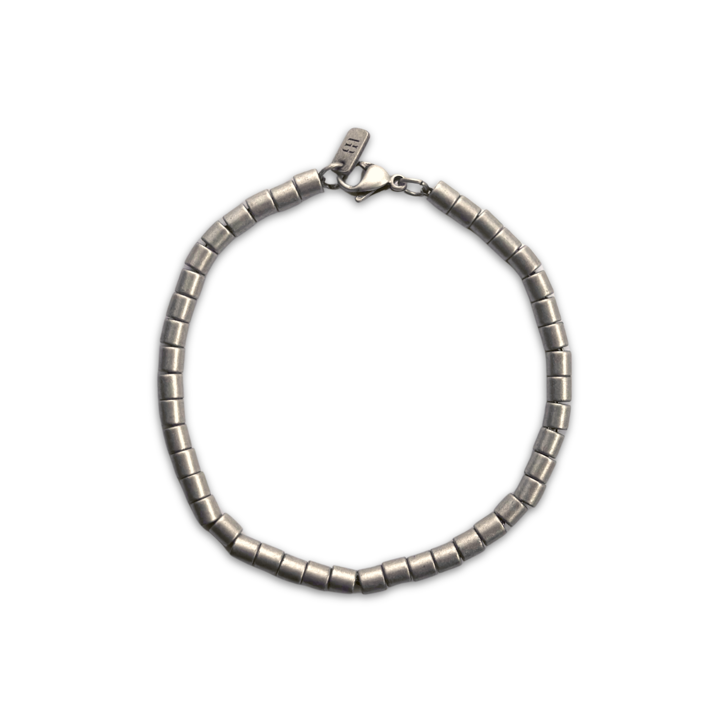 Edelstahl Armband für Herren mit strukturiertem Design – stilvoller Schmuck für moderne Outfits