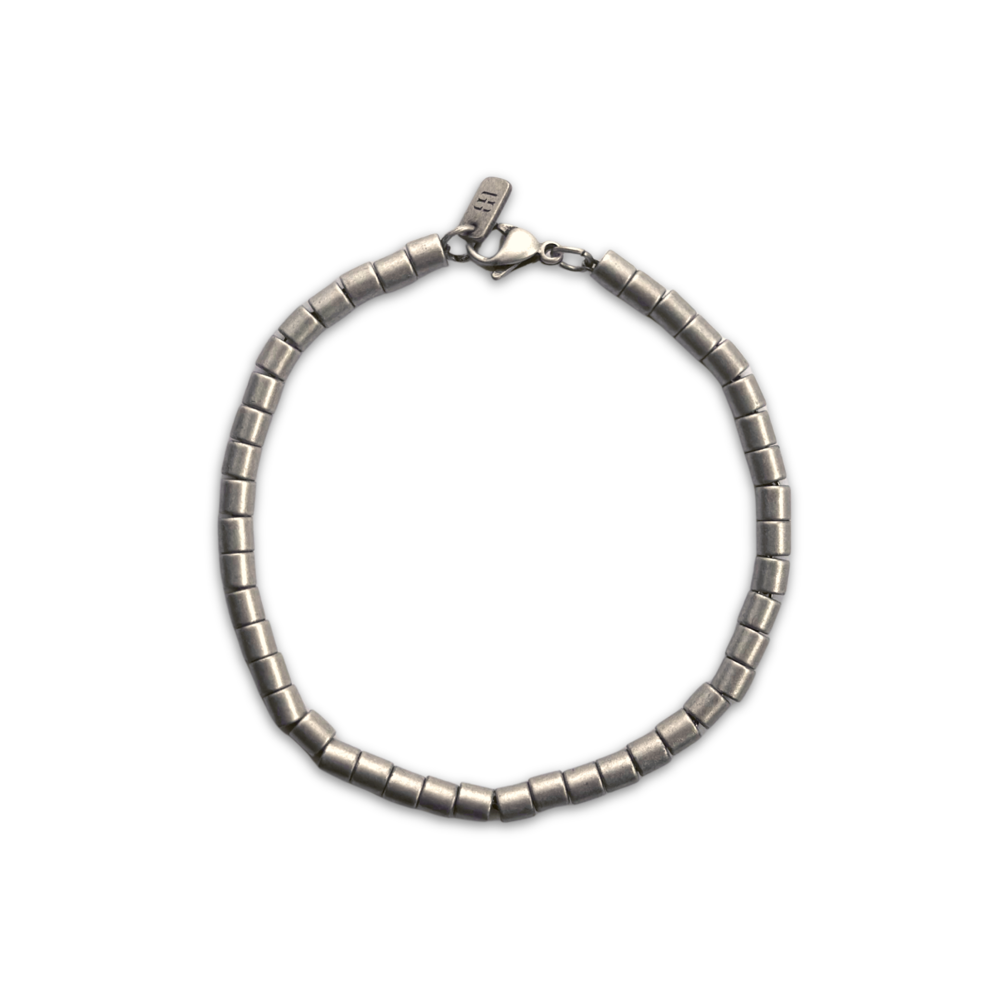 Edelstahl Armband für Herren mit strukturiertem Design – stilvoller Schmuck für moderne Outfits