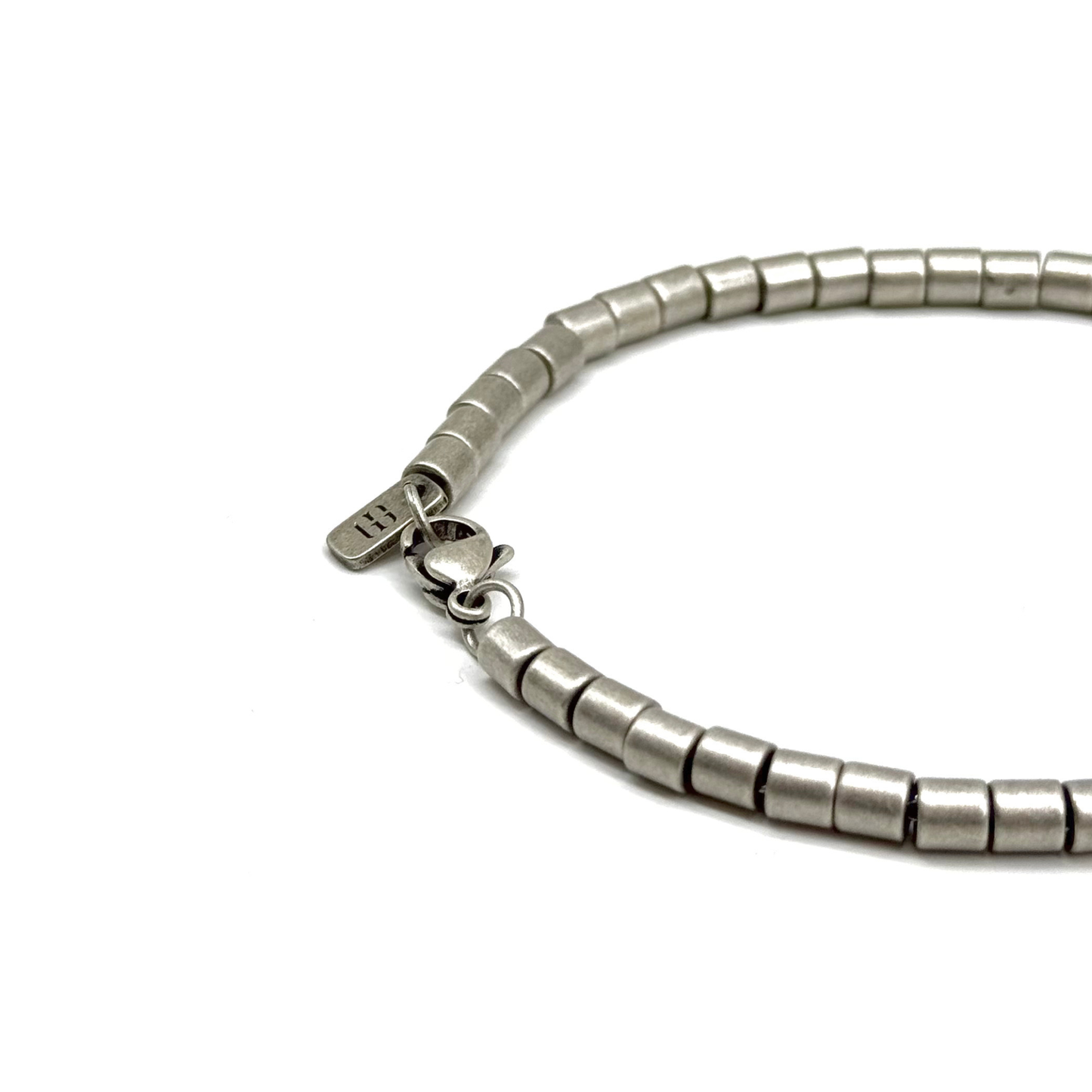 Edelstahl Armband für Herren mit strukturiertem Design – stilvoller Schmuck für moderne Outfits