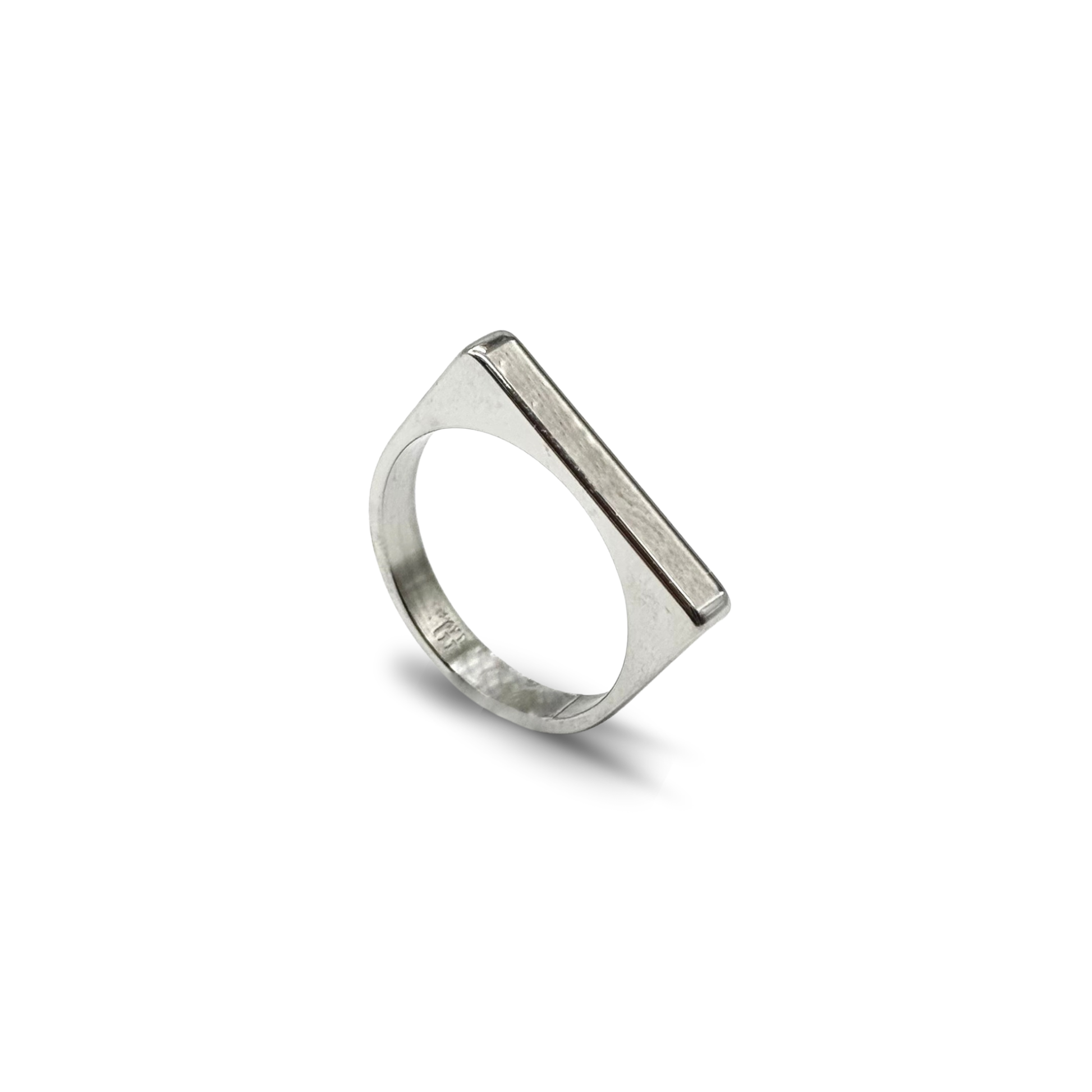 Minimalistischer Edelstahl Ring für Herren – moderner Schmuck im cleanen Stil