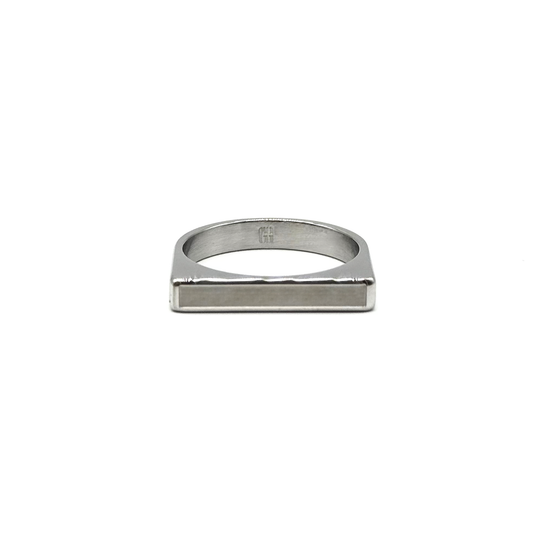 Minimalistischer Edelstahl Ring für Herren – moderner Schmuck im cleanen Stil