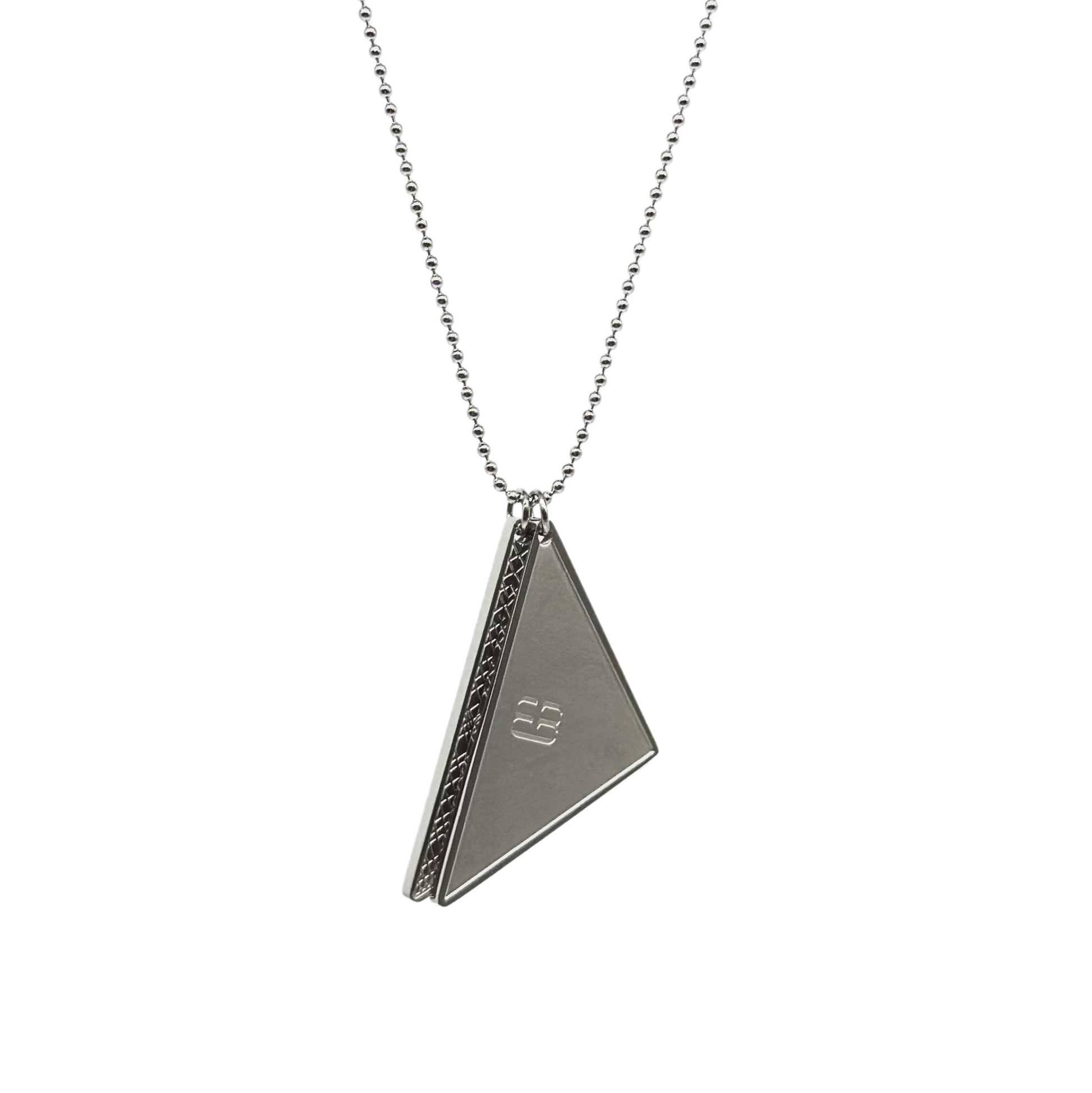 Edelstahl Halskette mit Anhänger für Herren – minimalistischer Schmuck im modernen Design